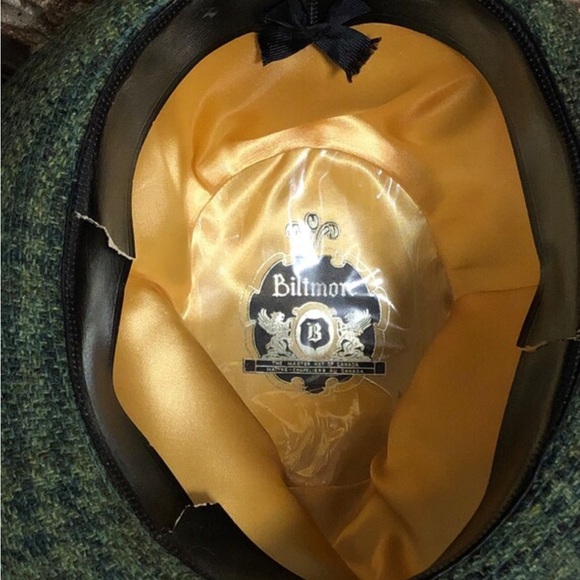 Vintage Ladies’ Green Twill Biltmore the Master Hat of Canada - Picture 7 of 8